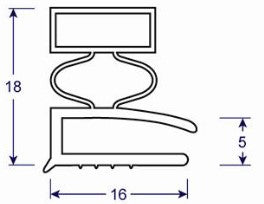 Seal profile cross section
