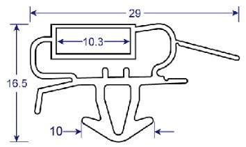 Custom Commercial Seal - D262