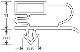 Seal profile cross section