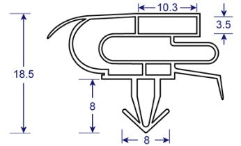 Custom Commercial Seal - D250